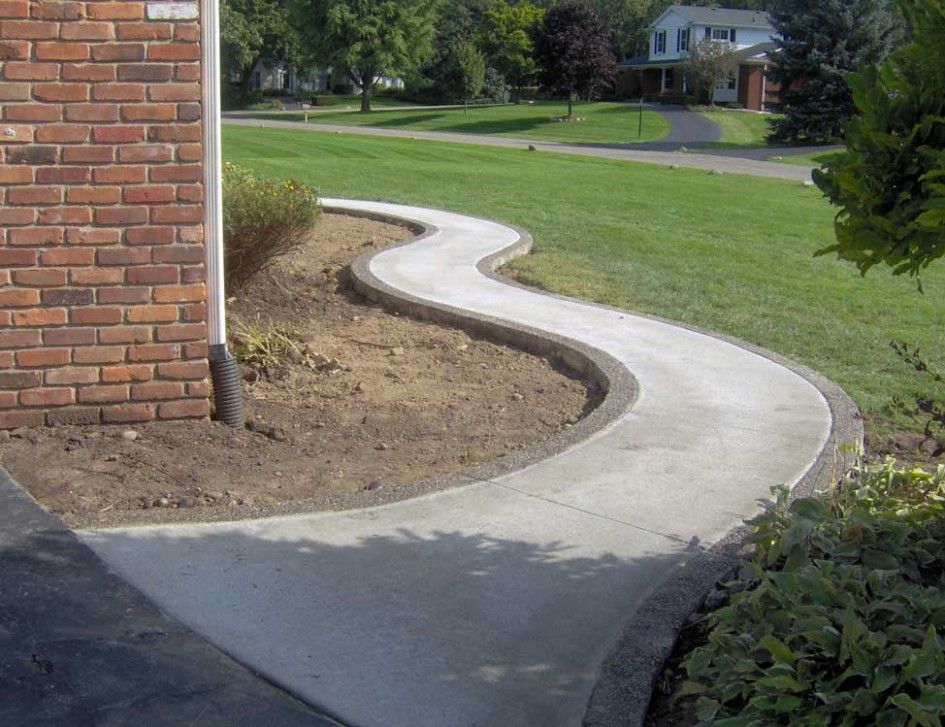 Cost to install concrete walkway