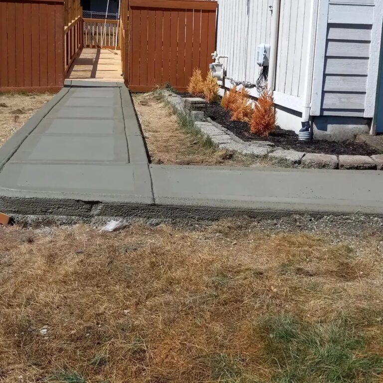 Sidewalks concrete sidewalk