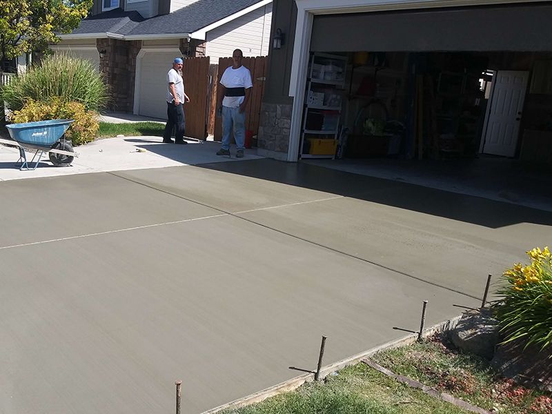 Concrete walkway installation near me