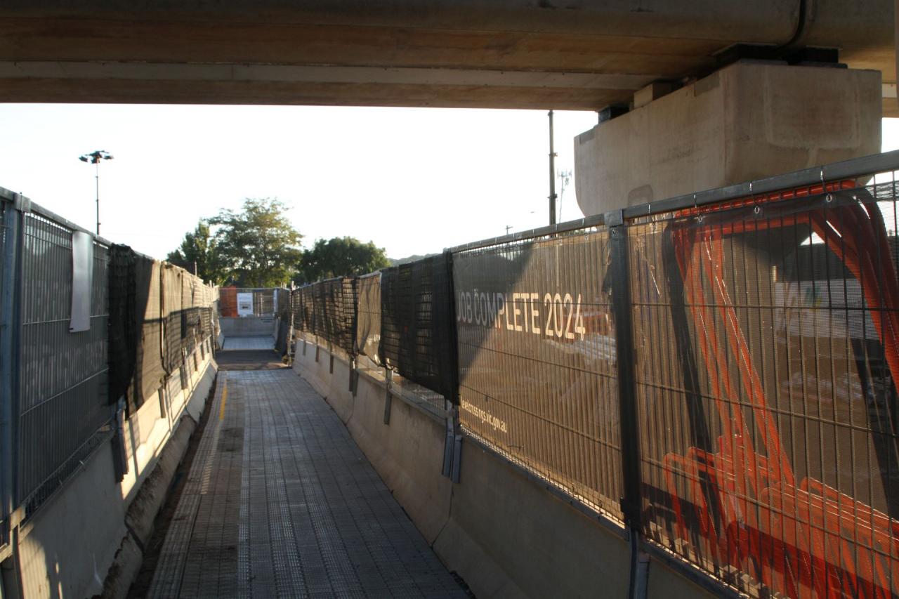 Walkways temporary