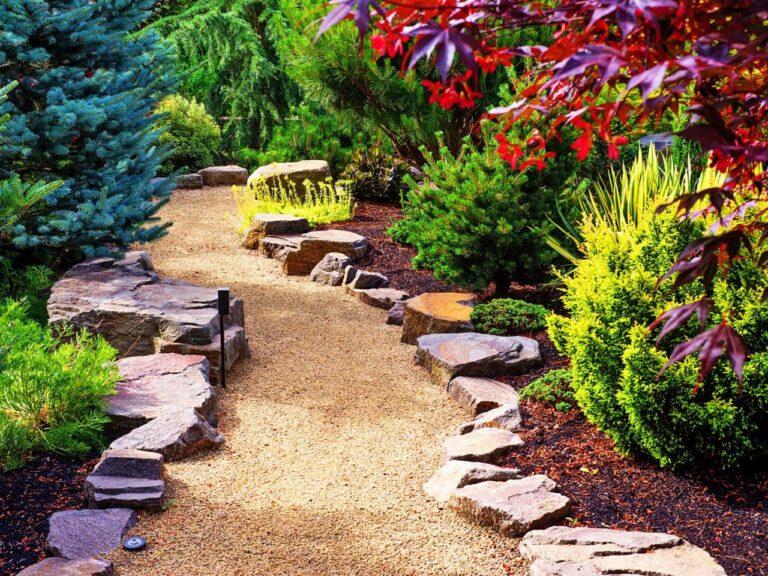 Decomposed granite walkway installation
