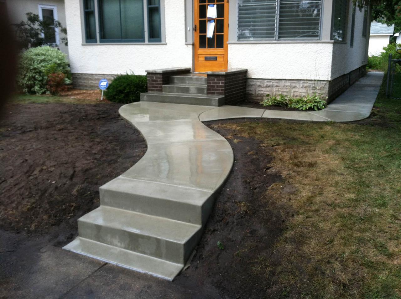 Concrete sidewalk contractors
