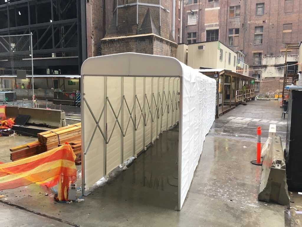 Temporary events walkways walkway