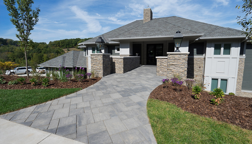 Walkways and driveways