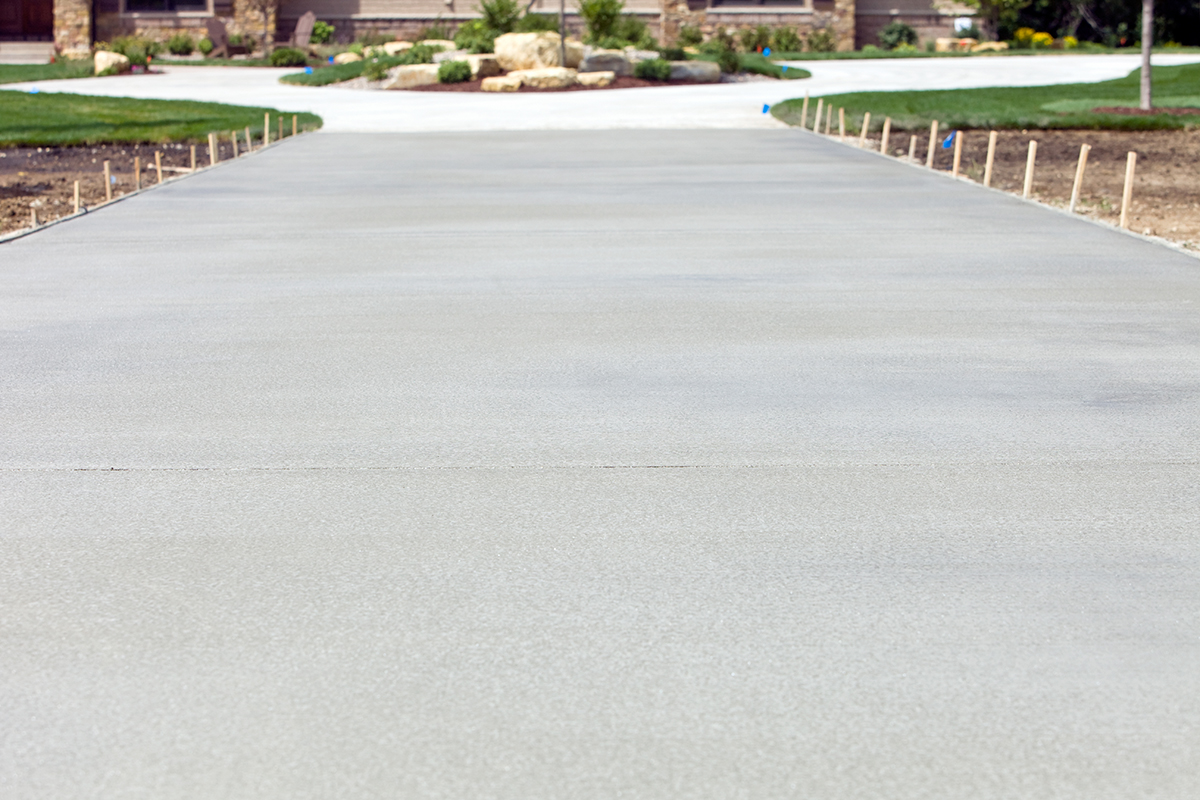 Concrete walkway installation near me