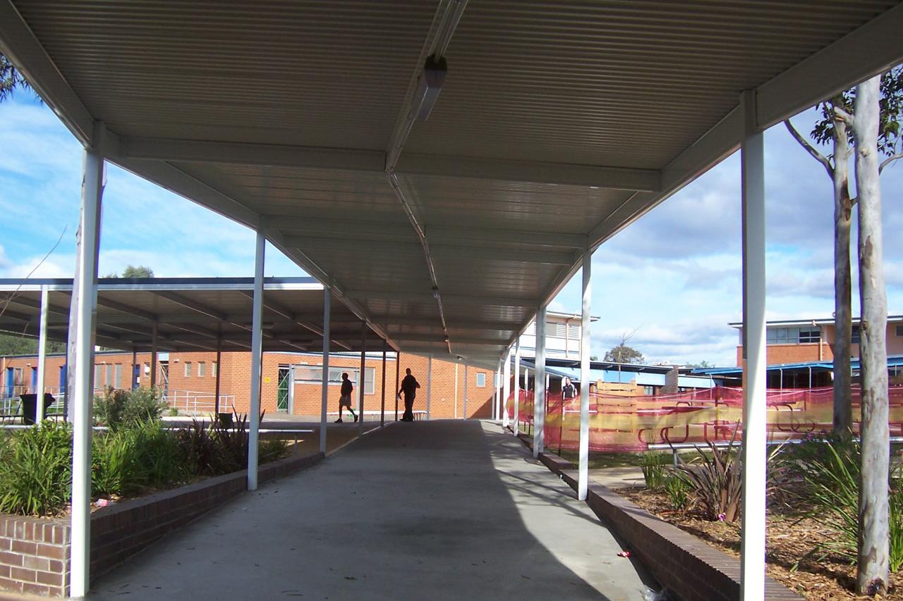 Walkway canopy